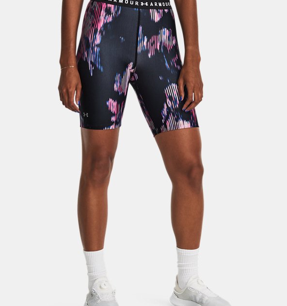 Under Armour Women's HeatGear® Printed Bike Shorts